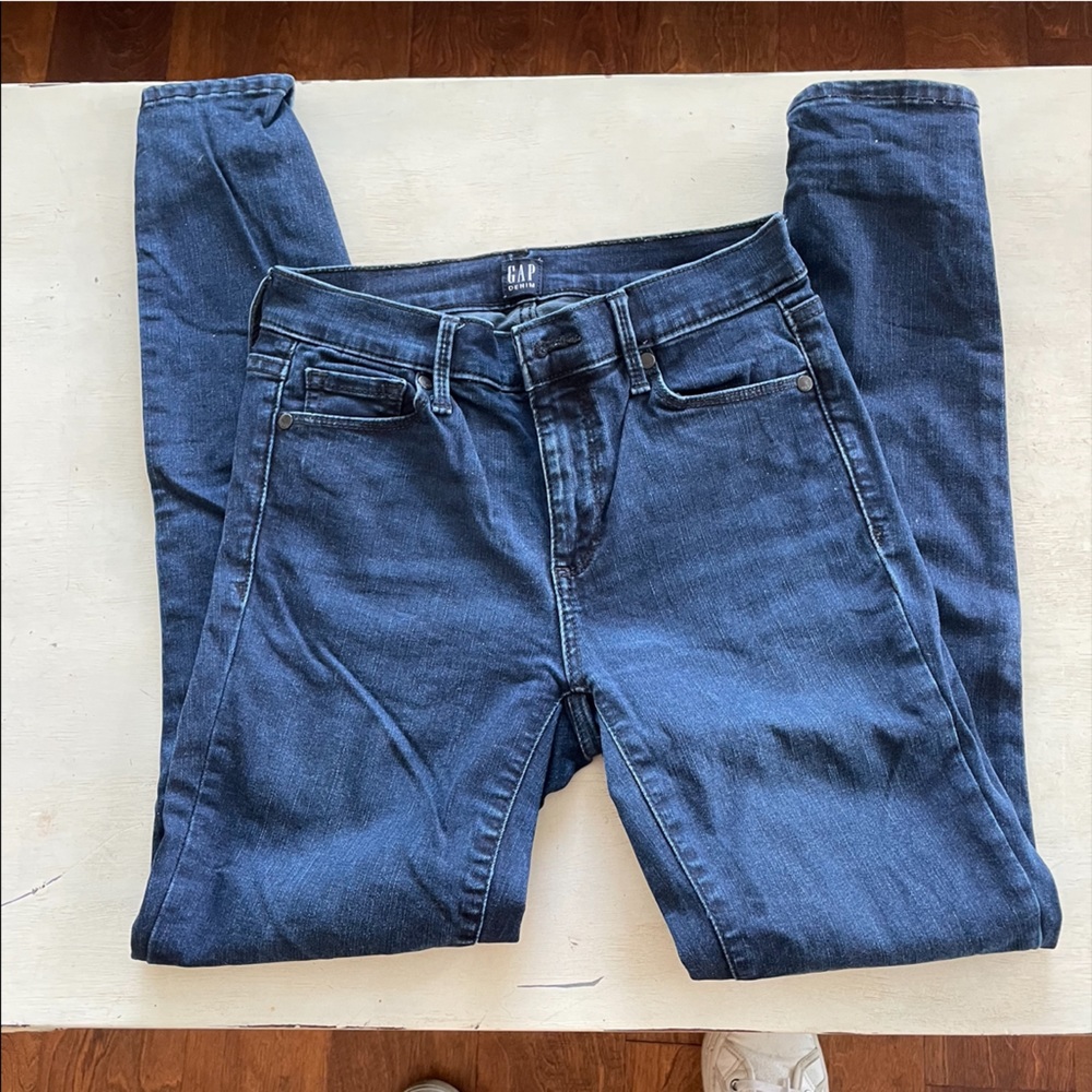 Gap true blue jeans